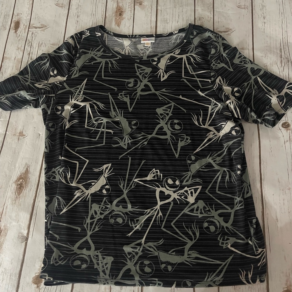 Lularoe Disney Jack Skellington tshirt